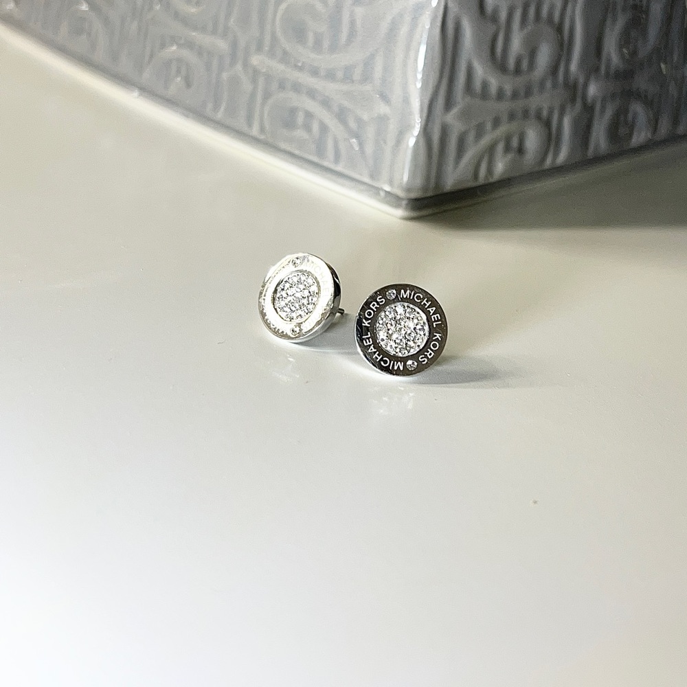 Michael Kors Silver Stud Earrings